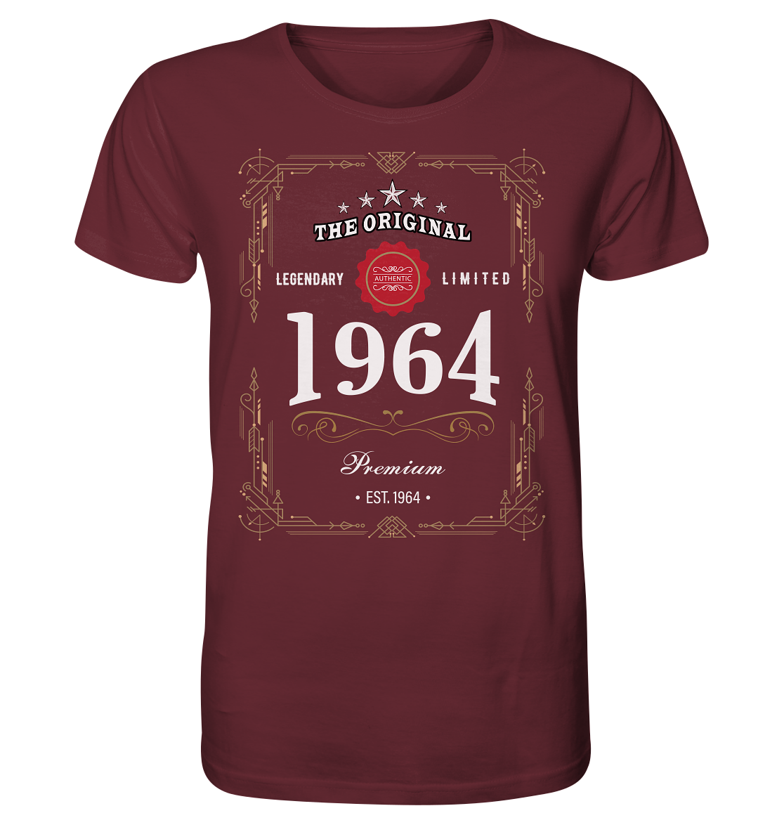 60. Geburtstag Legendary Limited - Herren Premium Bio T-Shirt