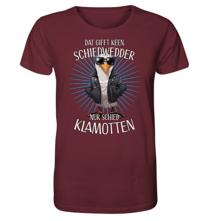 Dat gifft keen Schiedwedder nur schied Klamotten - Herren Premium Bio T-Shirt