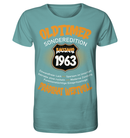 Oldtimer 1963 60.Geburtstag Sonderedition - Herren Premium Bio T-Shirt