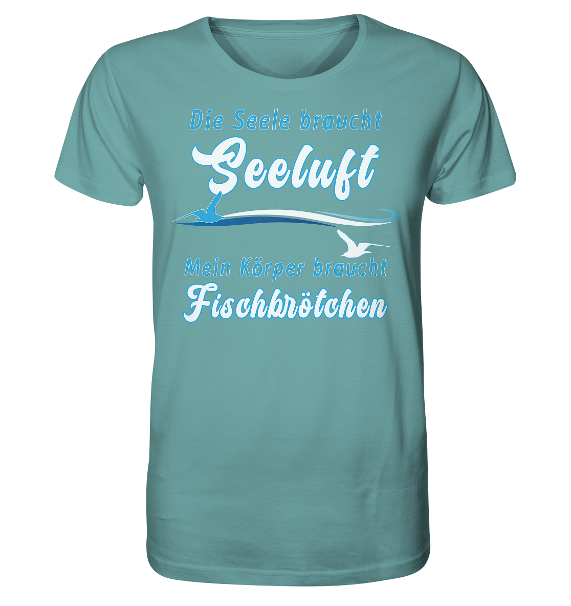 Die Seele braucht Seeluft - Herren Premium Bio T-Shirt