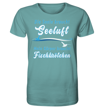 Die Seele braucht Seeluft - Herren Premium Bio T-Shirt