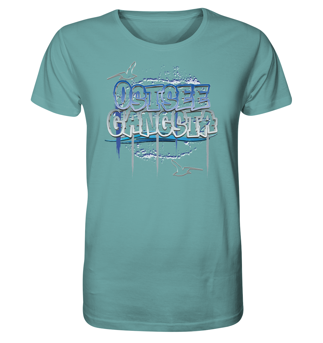 Ostsee Gangsta - Herren Premium Bio T-Shirt