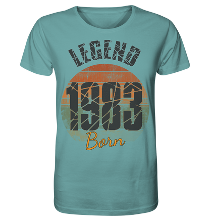 1983 born Legend 40.Geburtstag - Herren Premium Bio Shirt