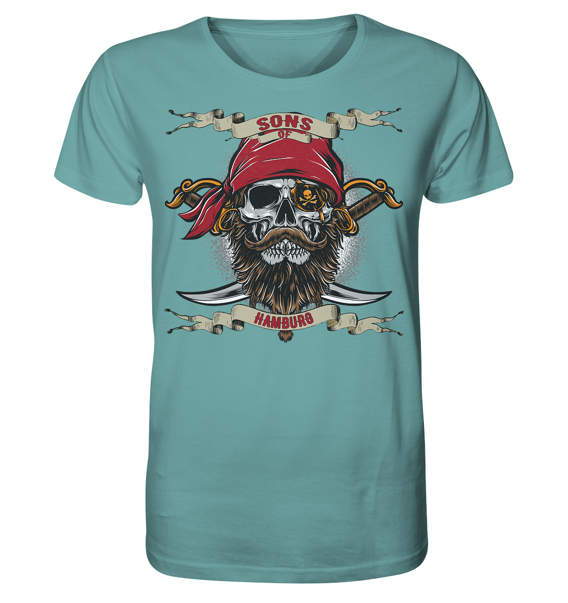 Sons of Hamburg - Herren Premium Bio T-Shirt