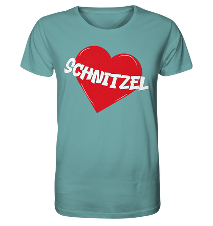 Schnitzel Herz - Herren Premium Bio T-Shirt