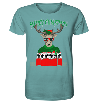 Merry Christmas Rentier - Herren Premium Bio T-Shirt