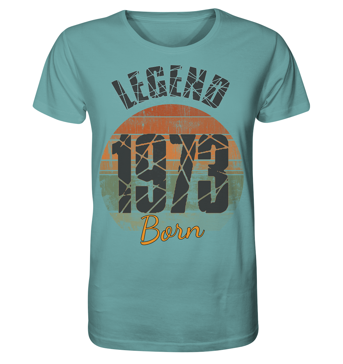 1973 born Legend 50.Geburtstag - Herren Premium Bio Shirt