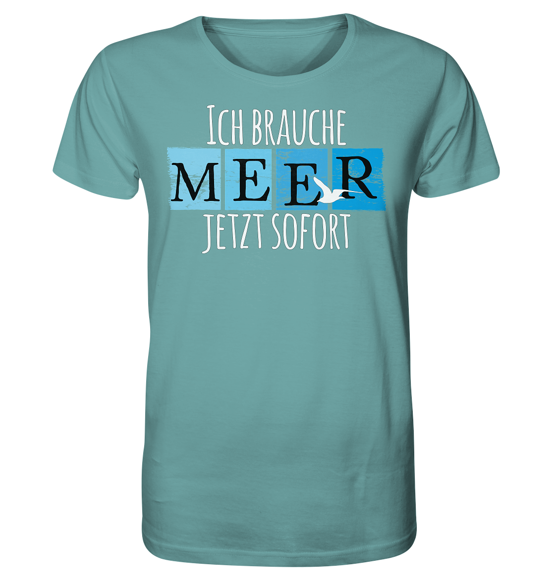 Ich brauche Meer jetzt sofort - Herren Premium Bio T-Shirt