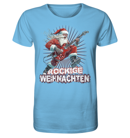 Rockige Weihnachten - Herren Premium Bio T-Shirt