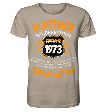 Oldtimer 1973 50.Geburtstag Sonderedition - Herren Premium Bio T-Shirt