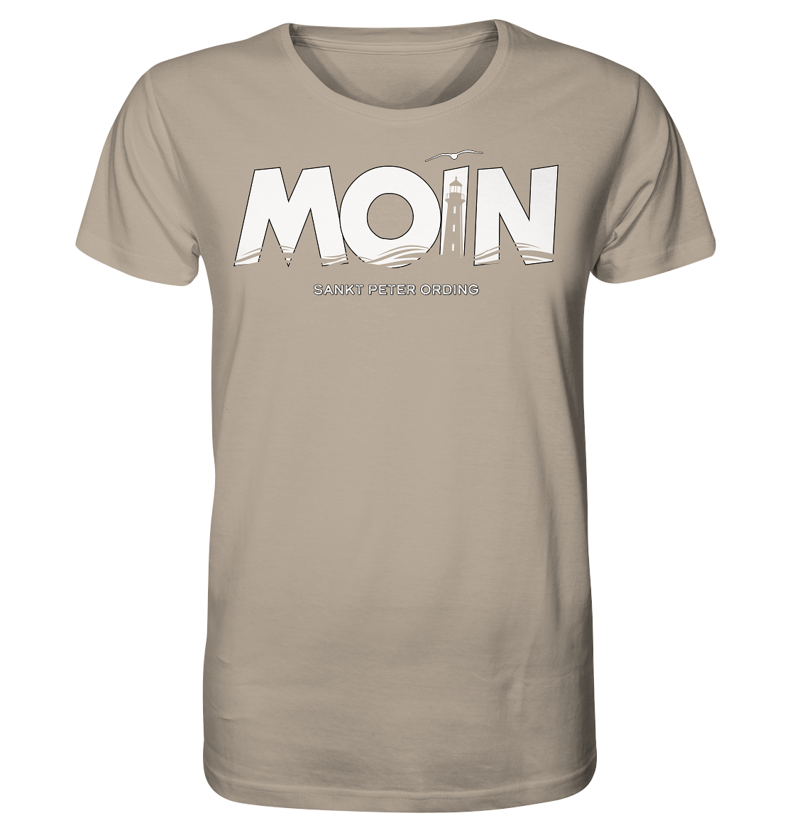 Moin Sankt Peter Ording - Herren Premium Bio T-Shirt