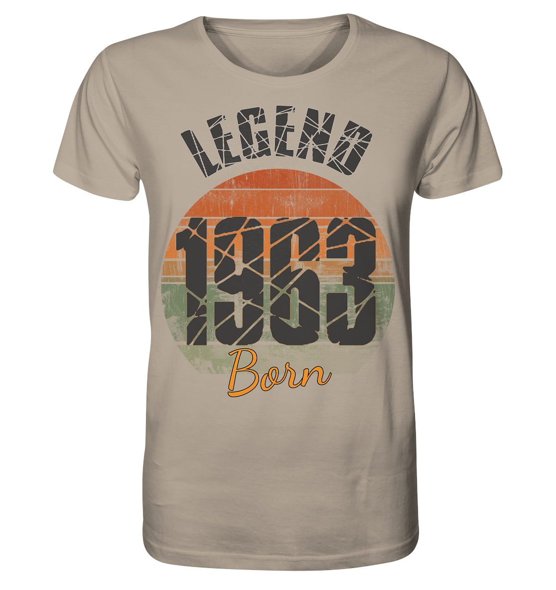 1963 born Legend 60.Geburtstag - Herren Premium Bio Shirt