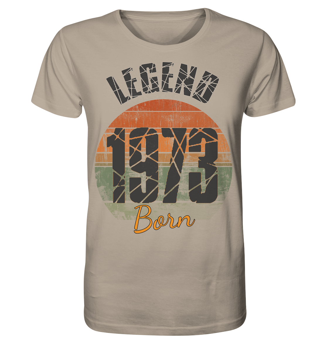 1973 born Legend 50.Geburtstag - Herren Premium Bio Shirt