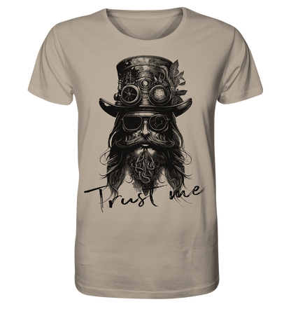 Steam Design Trust Me - Herren Premium Bio T-Shirt