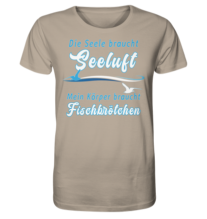 Die Seele braucht Seeluft - Herren Premium Bio T-Shirt