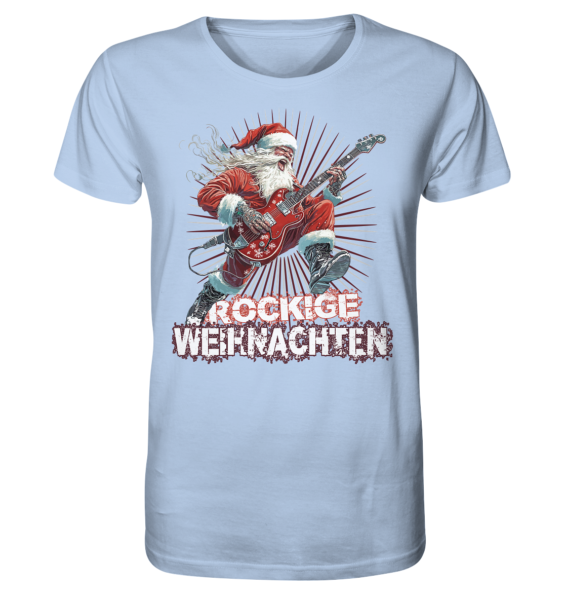 Rockige Weihnachten - Herren Premium Bio T-Shirt