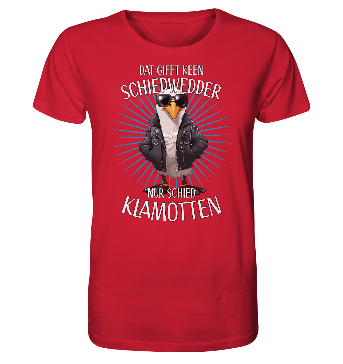 Dat gifft keen Schiedwedder nur schied Klamotten - Herren Premium Bio T-Shirt