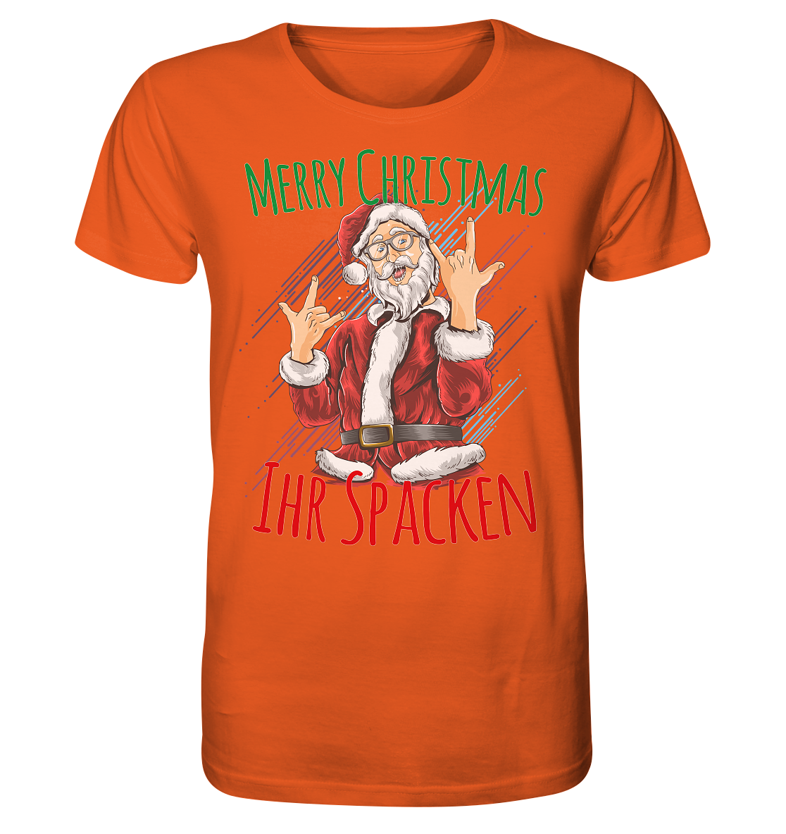 Merry Christmas Ihr Spacken - Herren Premium Bio T-Shirt