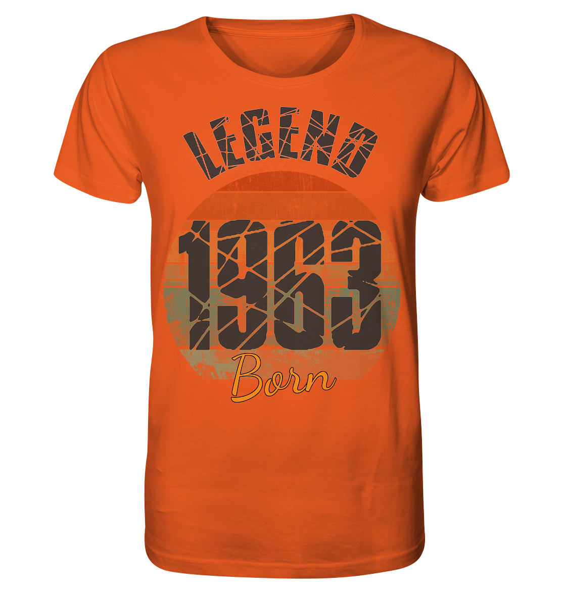 1963 born Legend 60.Geburtstag - Herren Premium Bio Shirt