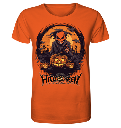 Happy Halloween Ghost - Herren Premium Bio T-Shirt