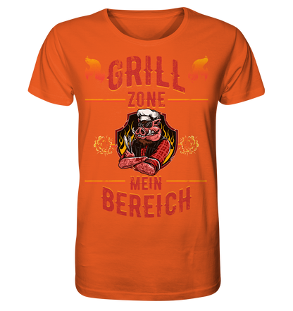 Grill Zone Mein Bereich - Herren Premium Bio T-Shirt