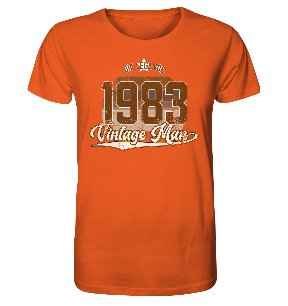 Vintage Man 1983 40.Geburtstag - Herren Premium Bio T-Shirt