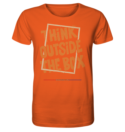 Think outside the Box - Herren Premium Bio T-Shirt