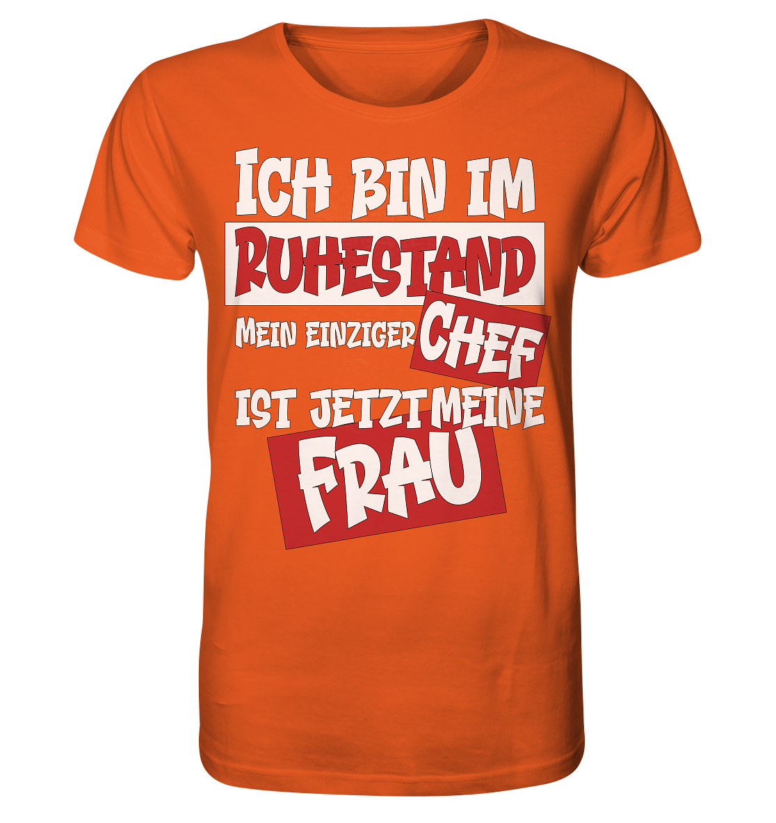 Ich bin im Ruhestand - Herren Premium Bio T-Shirt