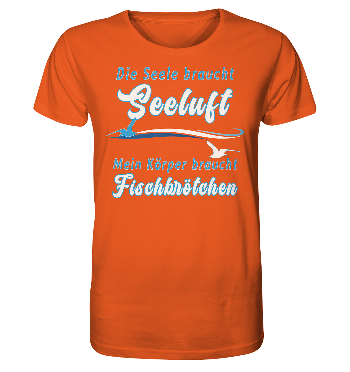 Die Seele braucht Seeluft - Herren Premium Bio T-Shirt