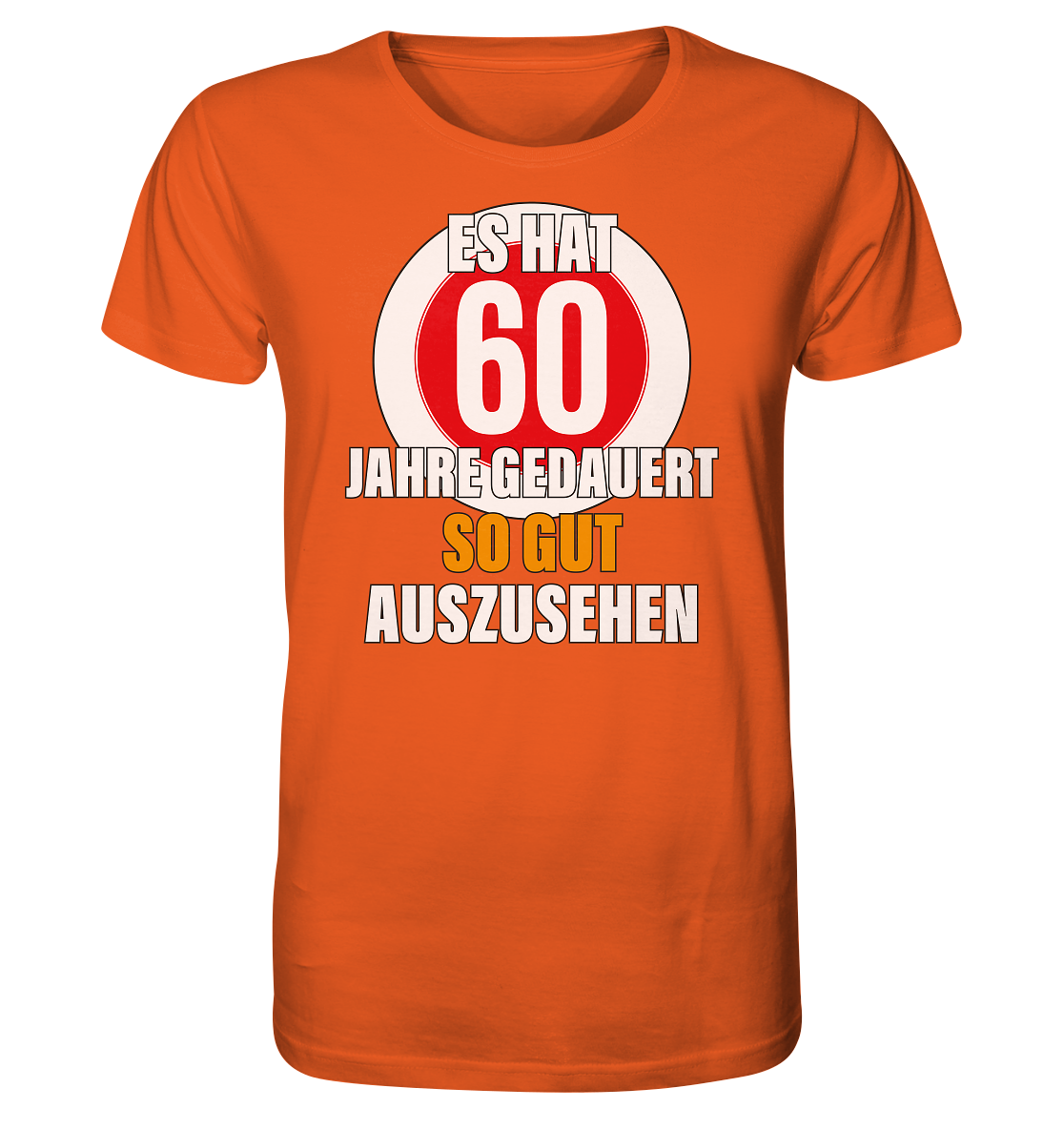 Es hat 60 Jahre gedauert 60. Geburtstag -Herren Premium Bio T-Shirt