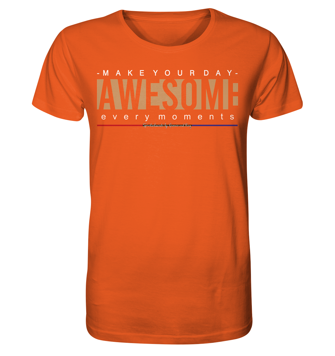 Make Your Day Awesome - Herren Premium Bio T-Shirt