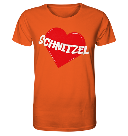 Schnitzel Herz - Herren Premium Bio T-Shirt