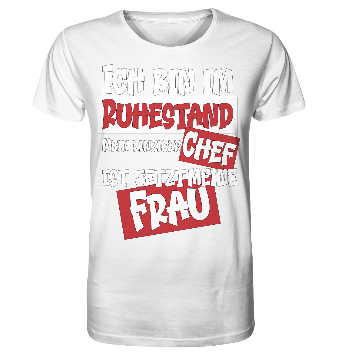 Ich bin im Ruhestand - Herren Premium Bio T-Shirt