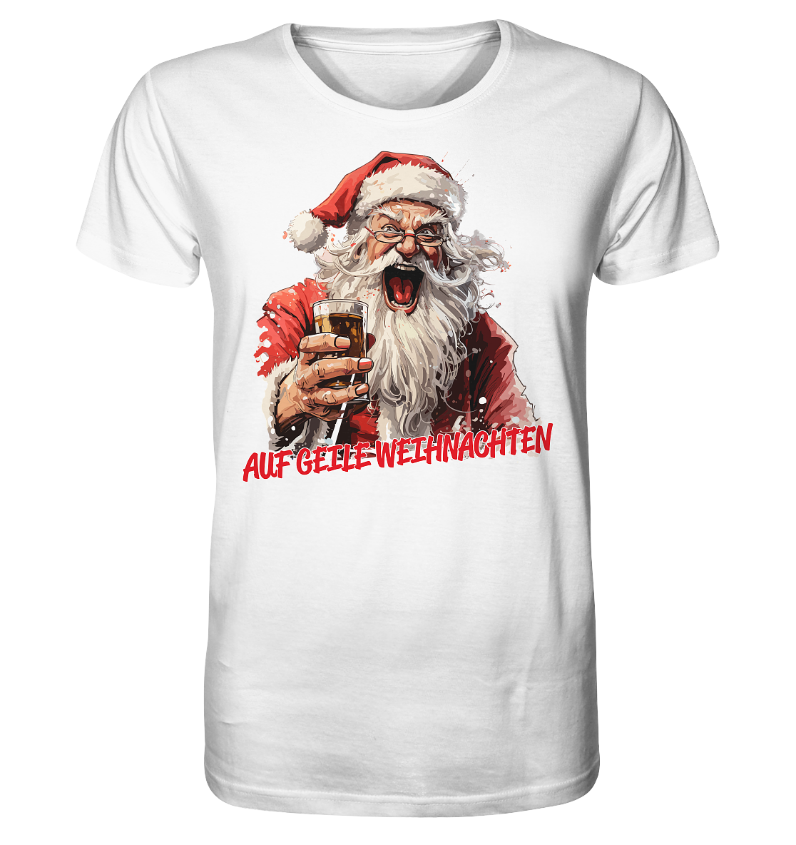 Geile Weihnachten - Herren Premium Organic Shirt