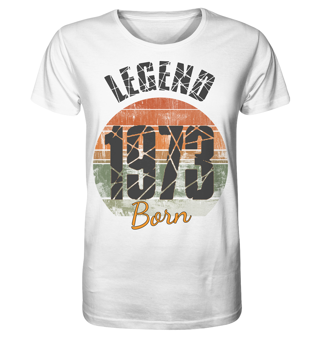 1973 born Legend 50.Geburtstag - Herren Premium Bio Shirt