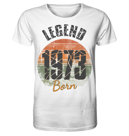 1973 born Legend 50.Geburtstag - Herren Premium Bio Shirt