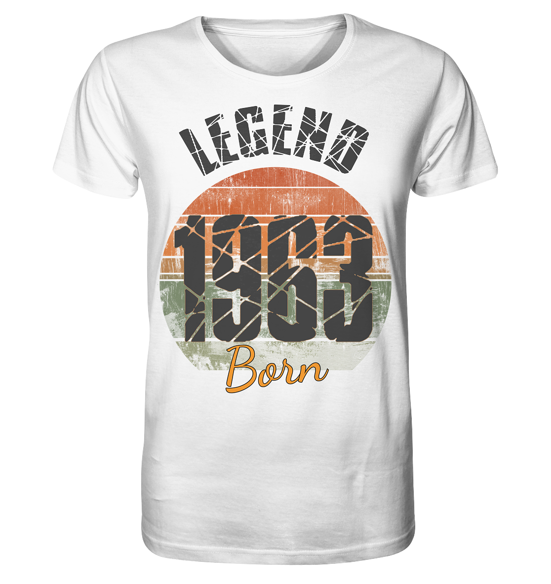 1963 born Legend 60.Geburtstag - Herren Premium Bio Shirt