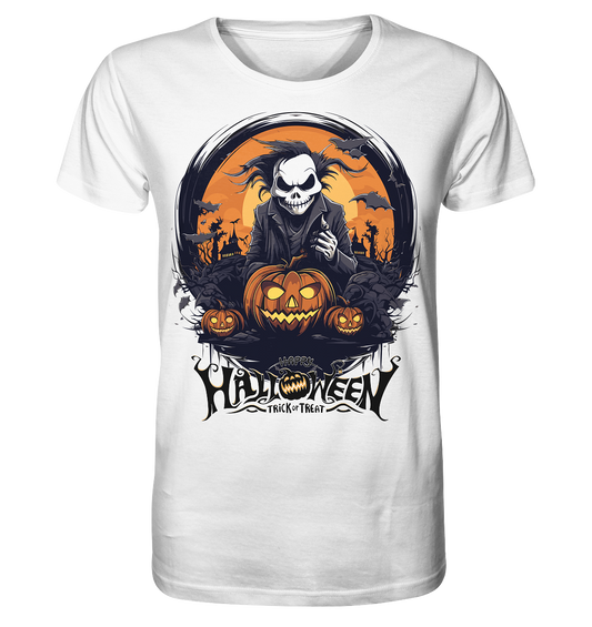 Happy Halloween Ghost - Herren Premium Bio T-Shirt