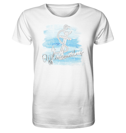 Offlinemodus Anker Aquarell - Herren Premium Bio T-Shirt