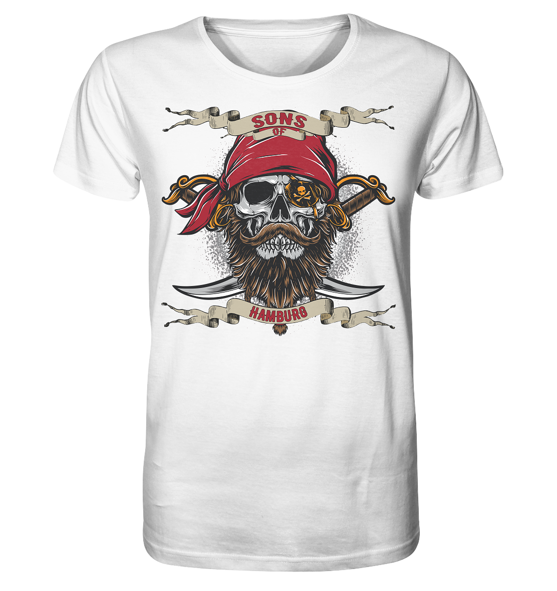 Sons of Hamburg - Herren Premium Bio T-Shirt