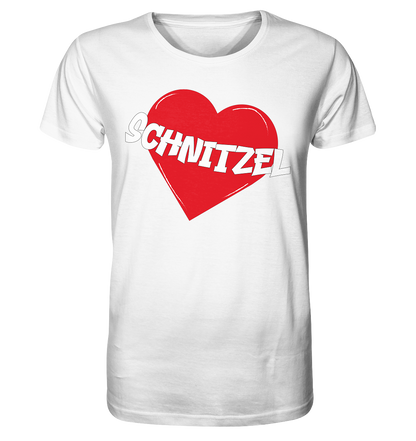 Schnitzel Herz - Herren Premium Bio T-Shirt