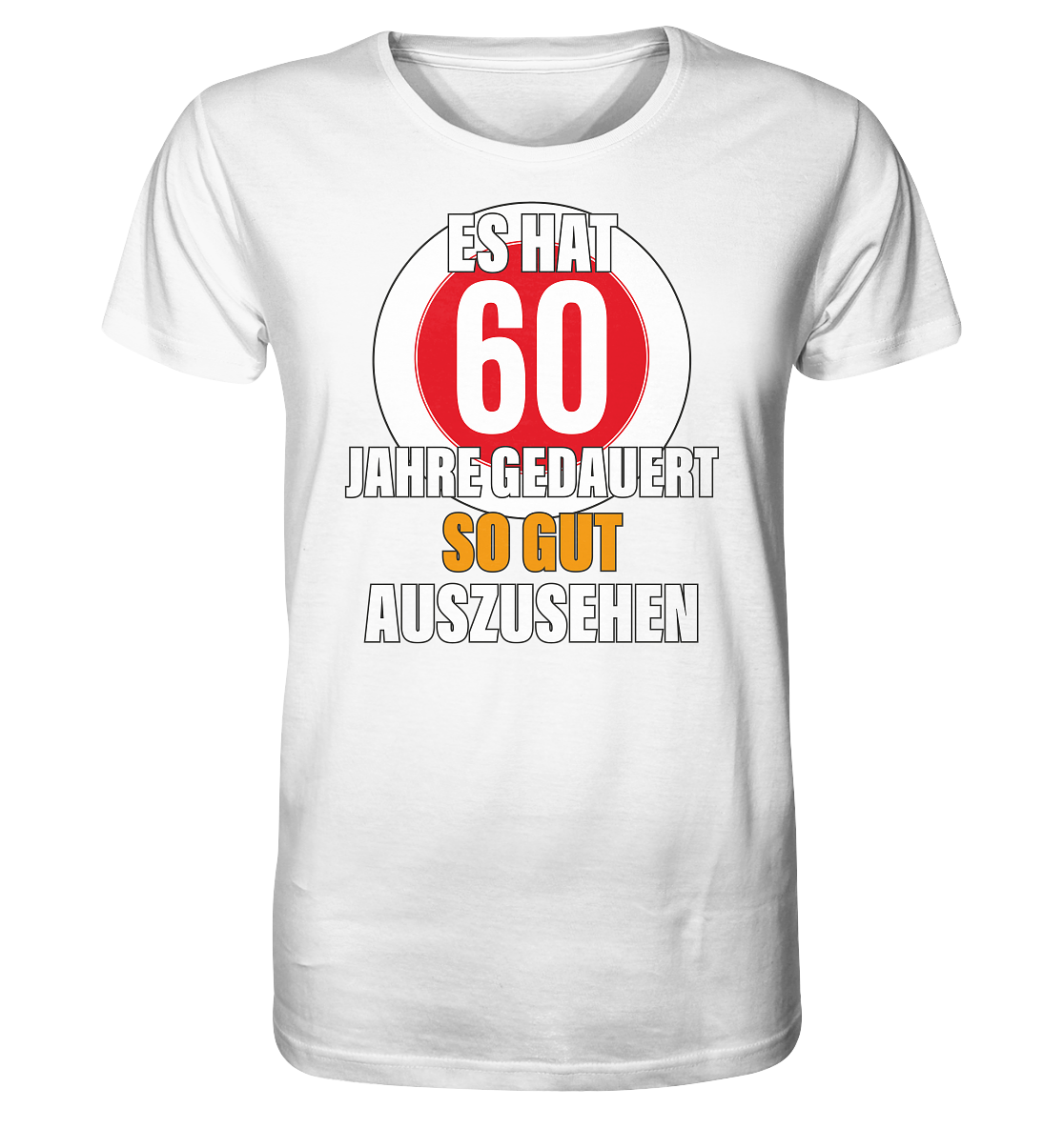 Es hat 60 Jahre gedauert 60. Geburtstag -Herren Premium Bio T-Shirt