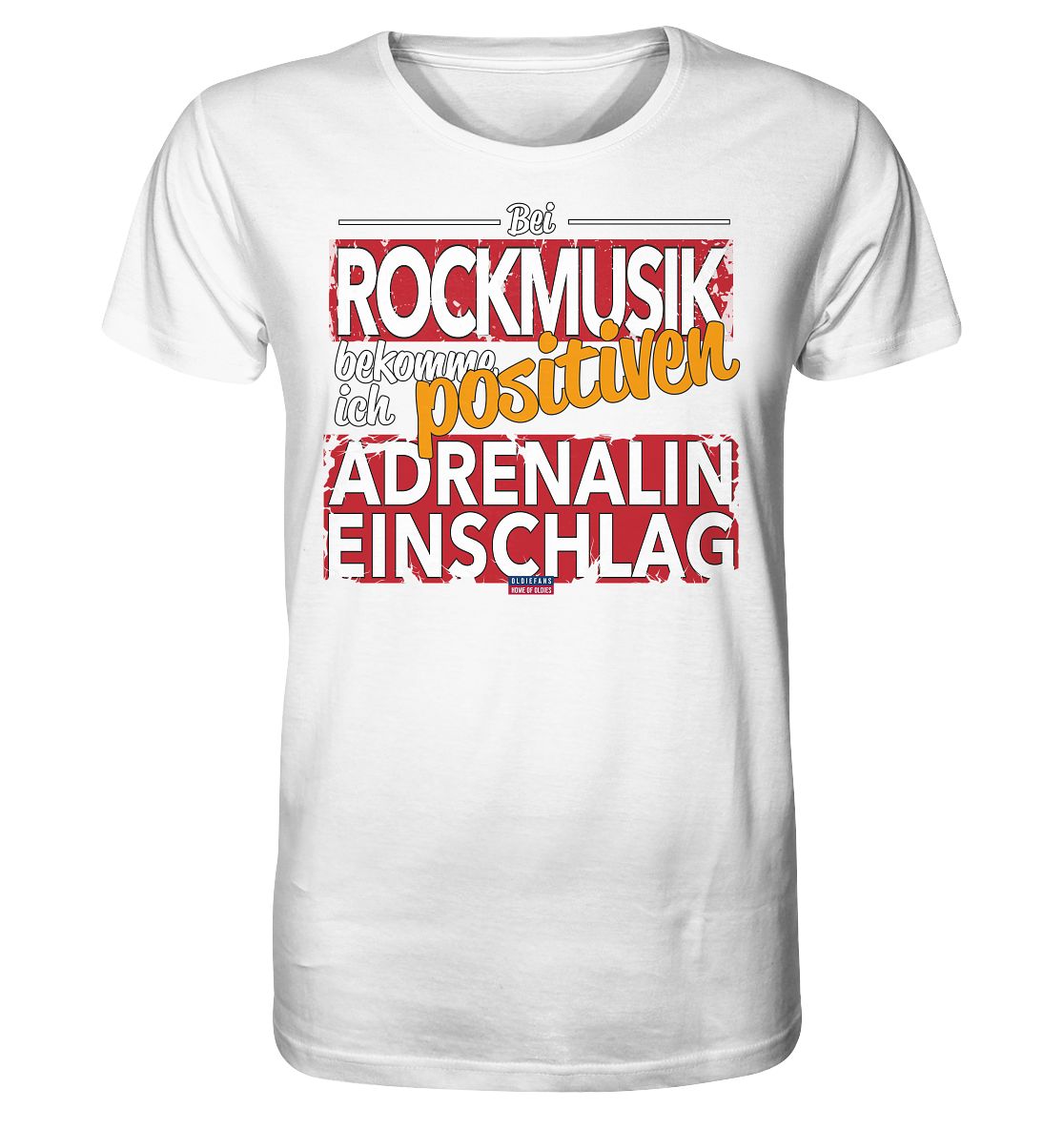 Rockmusik mit positiven Adrenalineinschlag - Herren Premium Bio T-Shirt