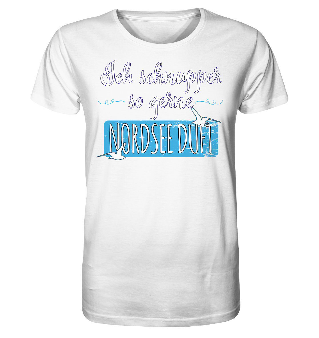 Ich schnupper so gerne Nordsee Duft - Herren Premium Bio T-Shirt