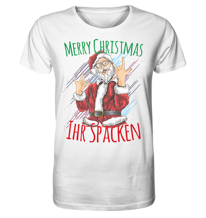 Merry Christmas Ihr Spacken - Herren Premium Bio T-Shirt