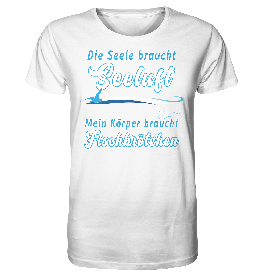 Die Seele braucht Seeluft - Herren Premium Bio T-Shirt