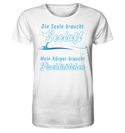 Die Seele braucht Seeluft - Herren Premium Bio T-Shirt