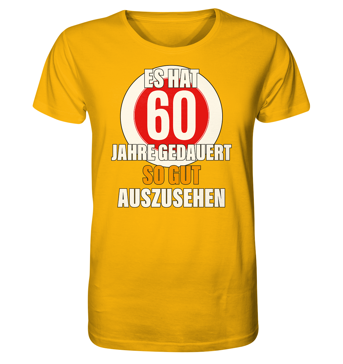 Es hat 60 Jahre gedauert 60. Geburtstag -Herren Premium Bio T-Shirt