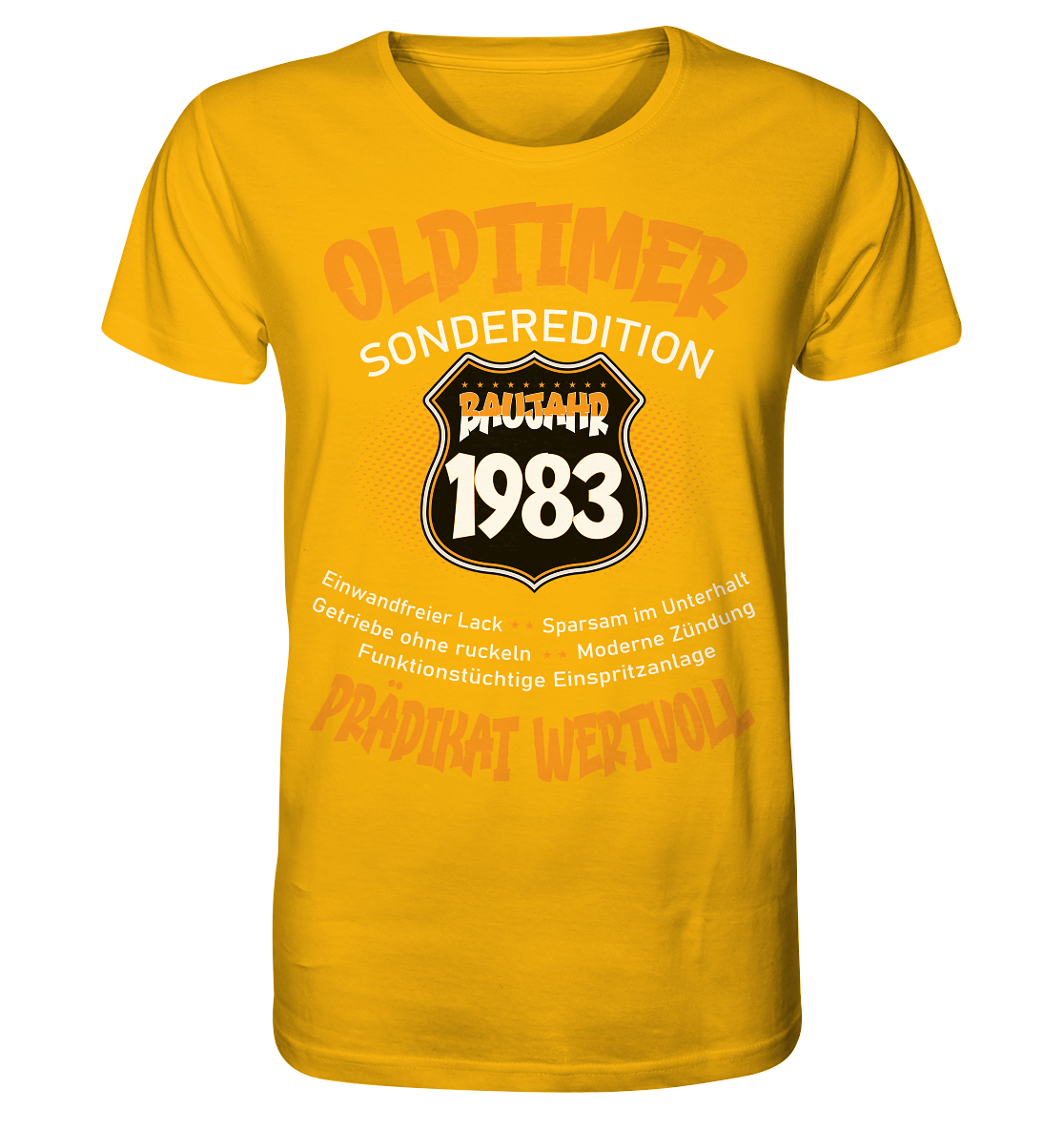 Oldtimer 1983 40.Geburtstag Sonderedition - Herren Premium Bio T-Shirt