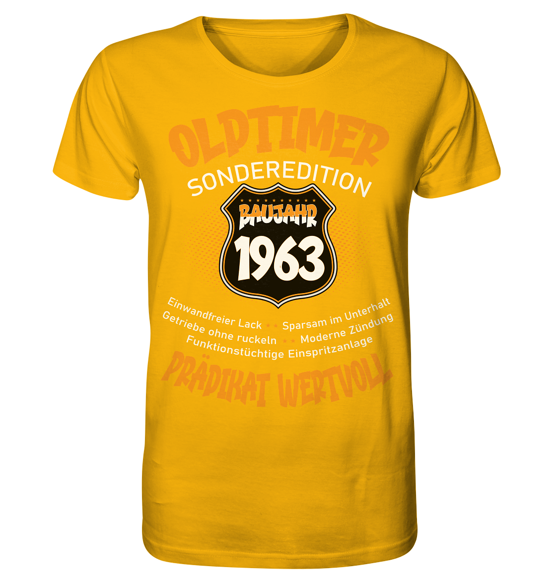 Oldtimer 1963 60.Geburtstag Sonderedition - Herren Premium Bio T-Shirt